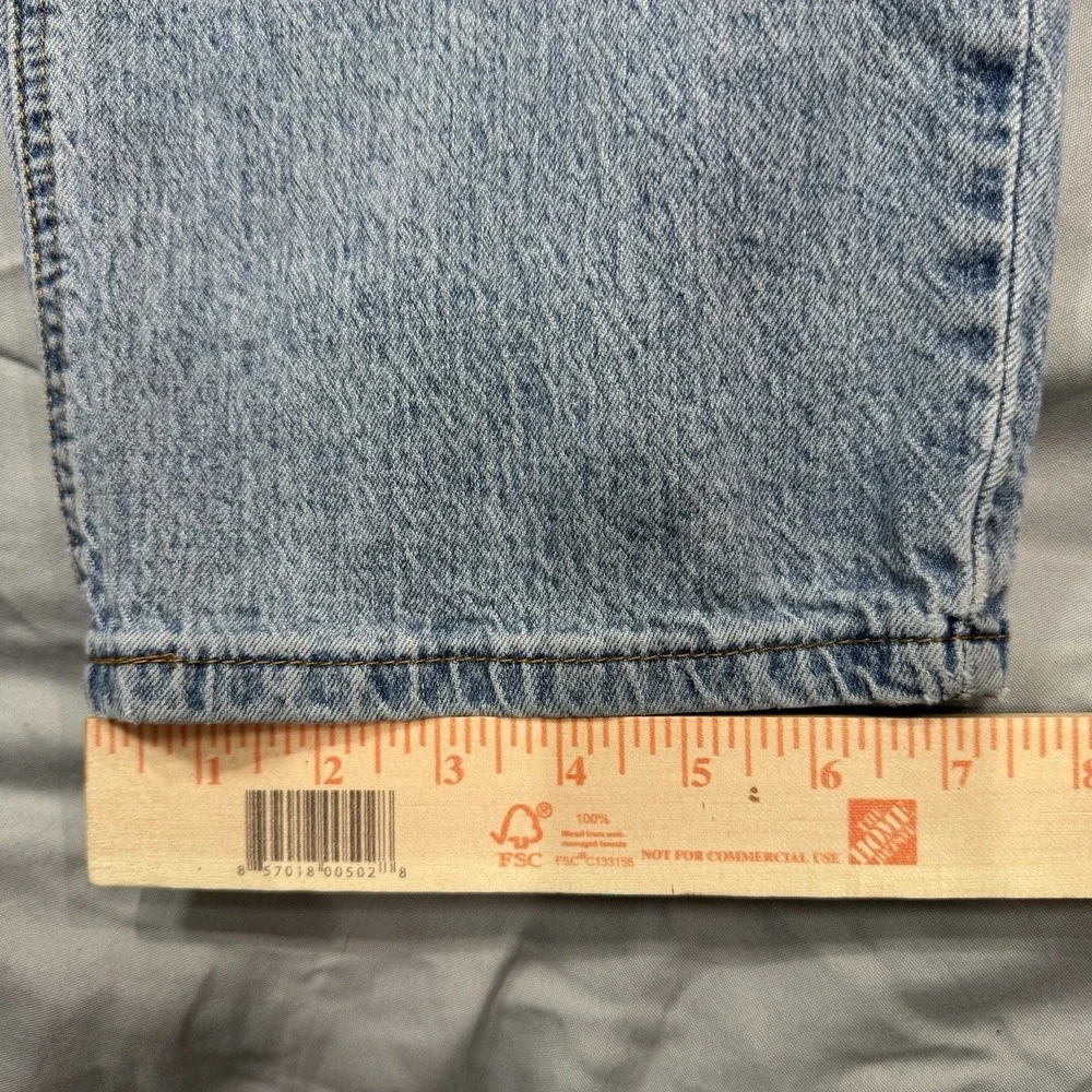 Levis 541 Jeans Men 42X30 (Acutal 38x28) Light Blue Straight Leg Athletic Cotton